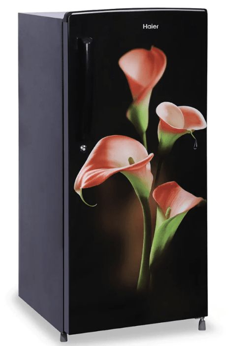 Haier 185.0 L HRD-2062CKC-N 2 Star Direct Cool Single Door Refrigerator (Black Calla) - Image 2